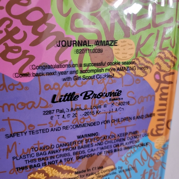 Girl Scouts Of America Samoas Taste Amazing Journal - Picture 5 of 12